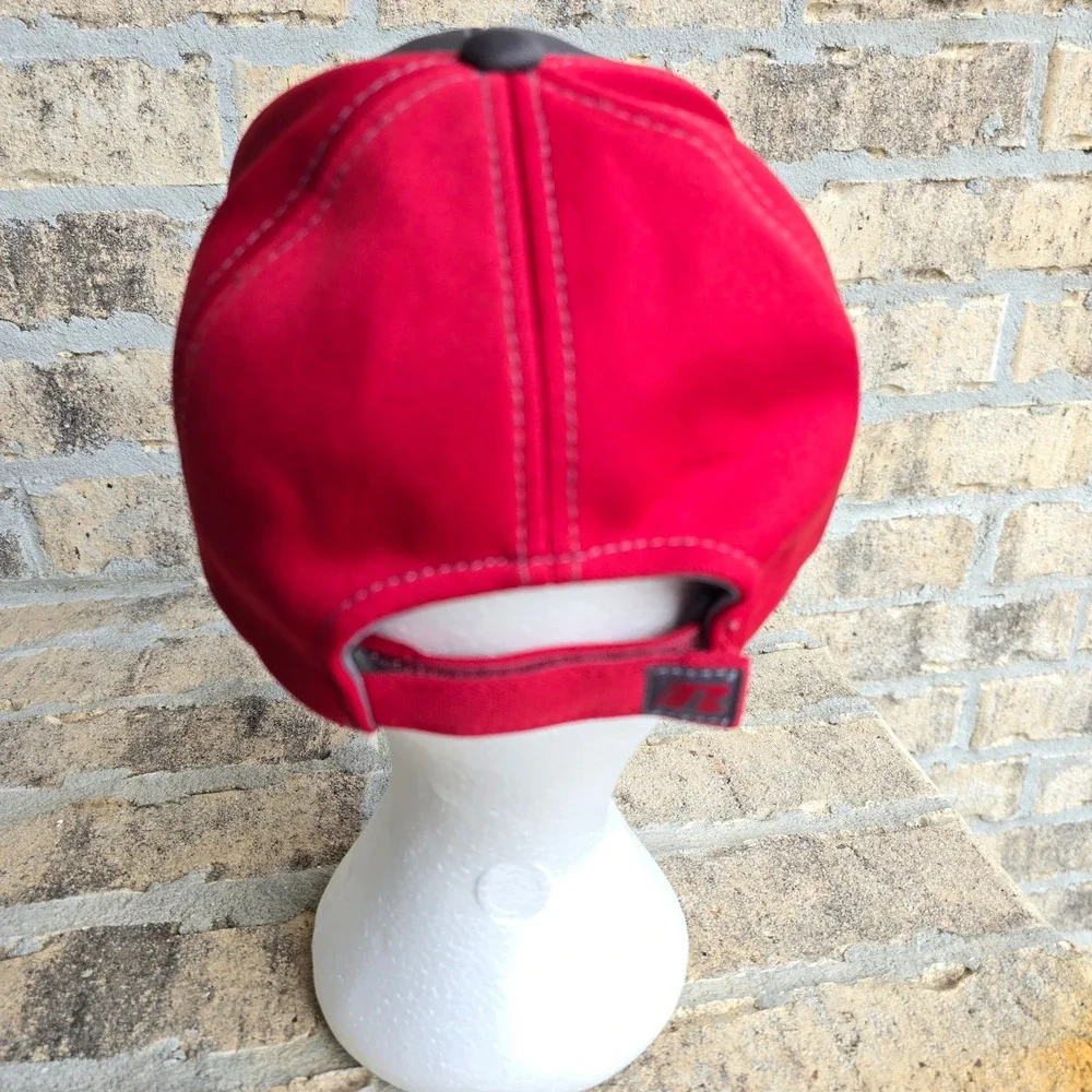 Russell Athletic Roll Tide Alabama Crimson Tide Baseball Cap Hat Men's Gray Red